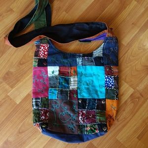 Boho Patchwork Shoulder Bag